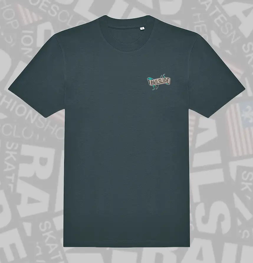 RAILSLIDE 5 Finger Skate Tee – Bild 4